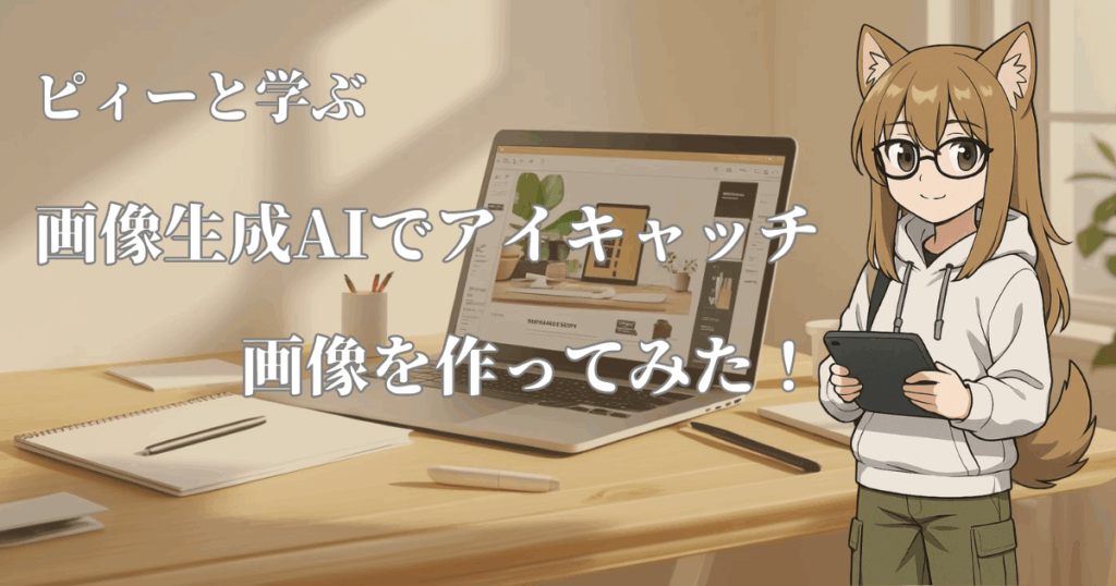アイキャッチ画像を作ってみた