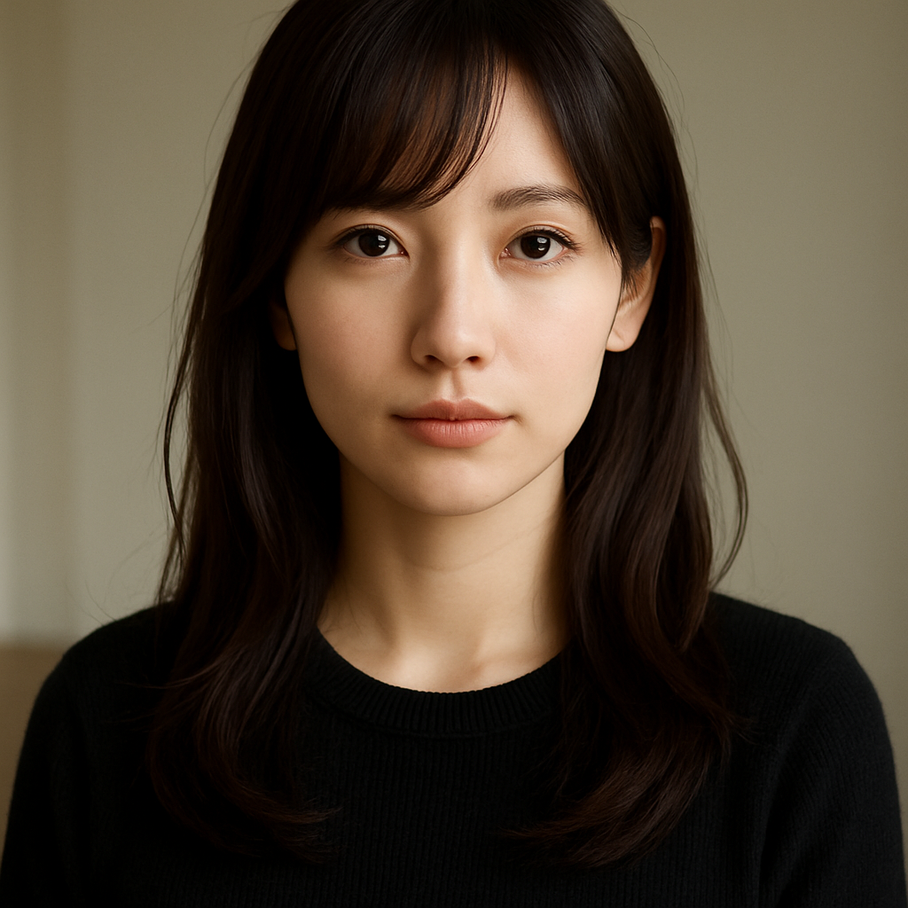 リアル系ポートレート画像