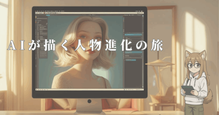 AIが描く人物進化の旅